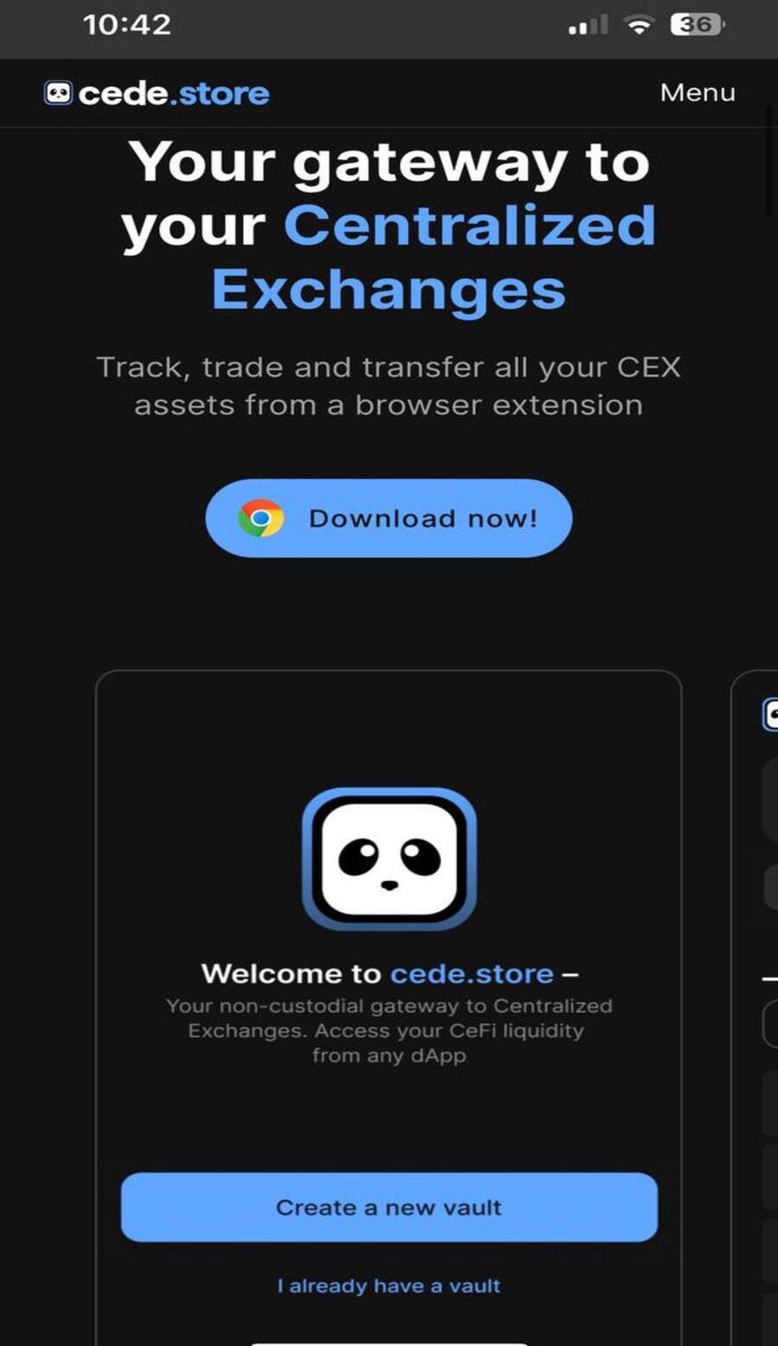 Cede.store App Image