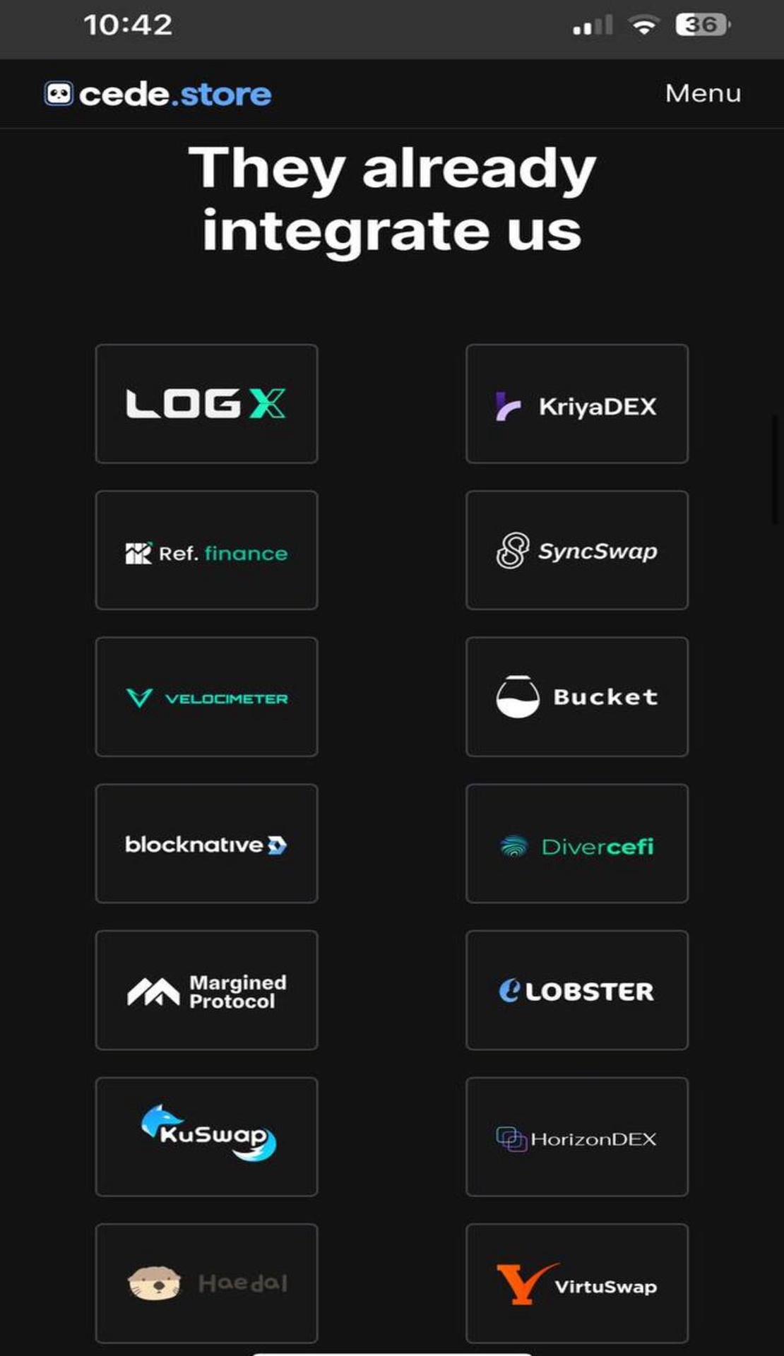 Cede.store App Image