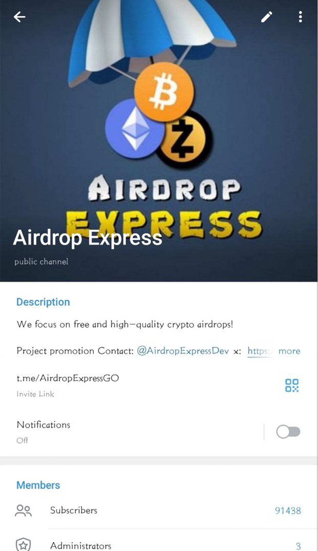 Airdrop Express App Image