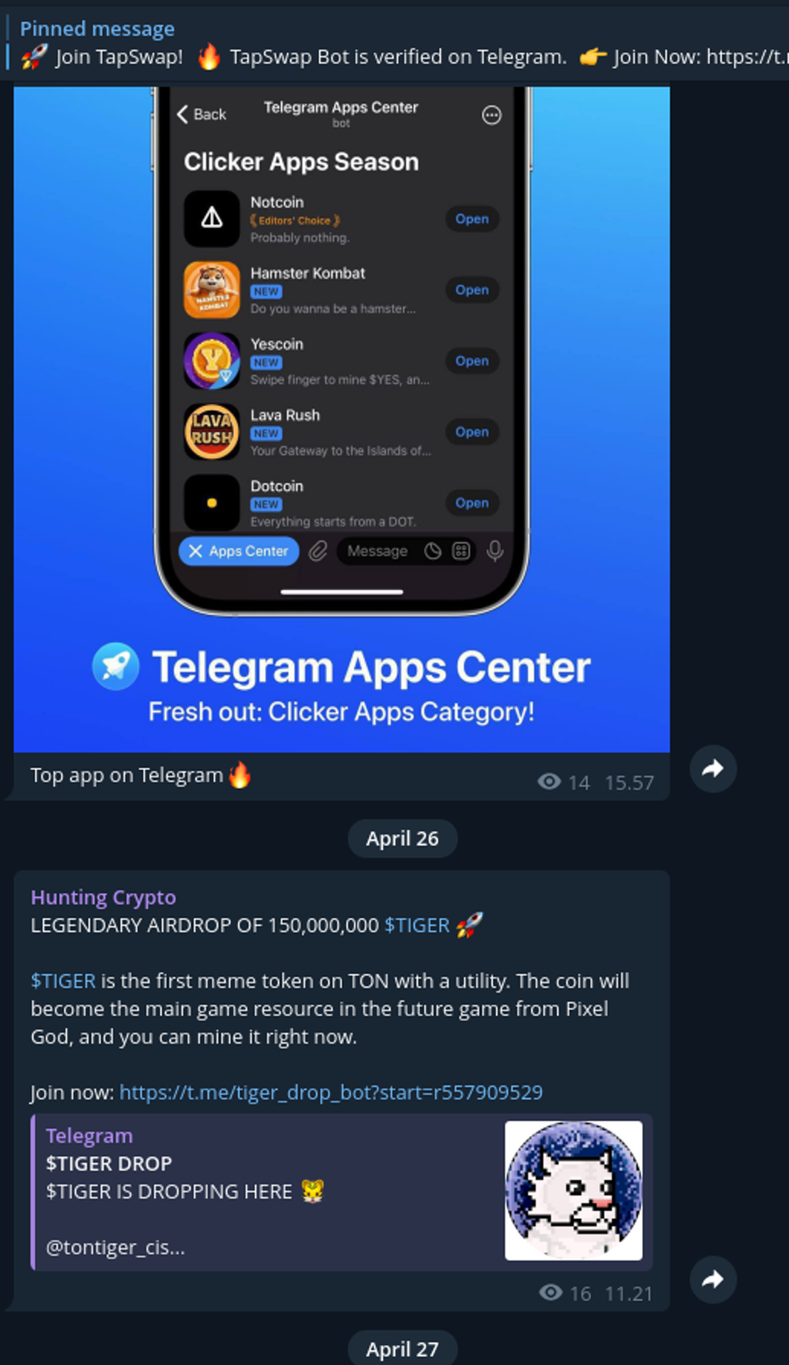 Hunting Crypto App Image