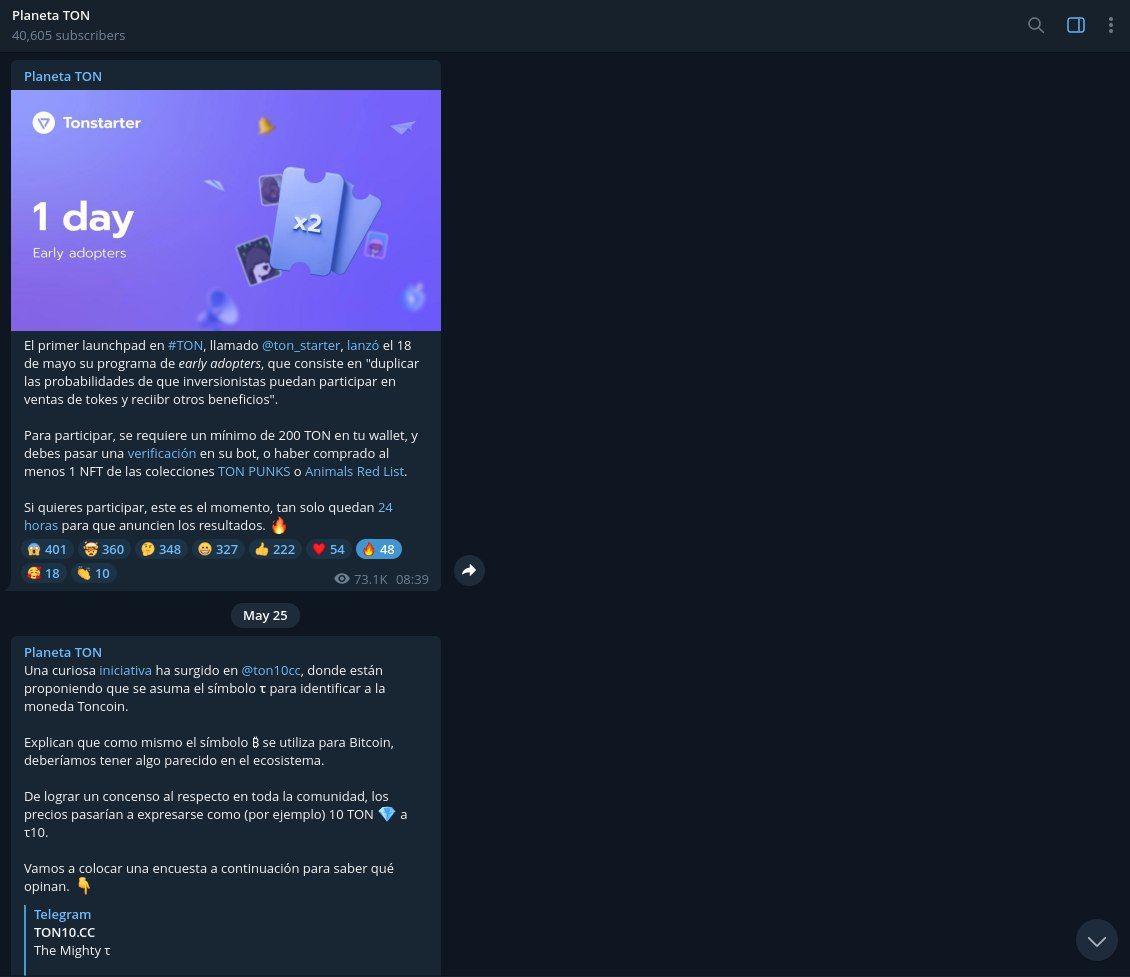 Planeta TON App Image