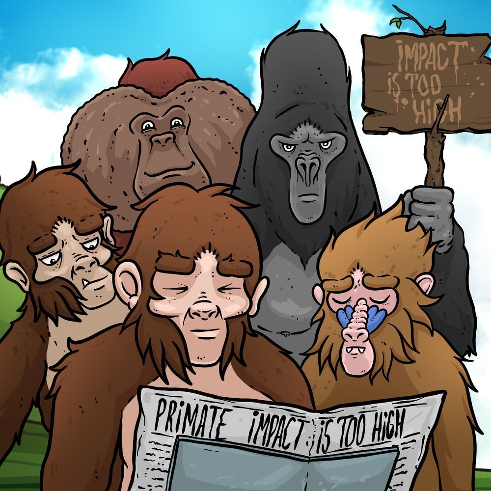 Primate impact App Logo