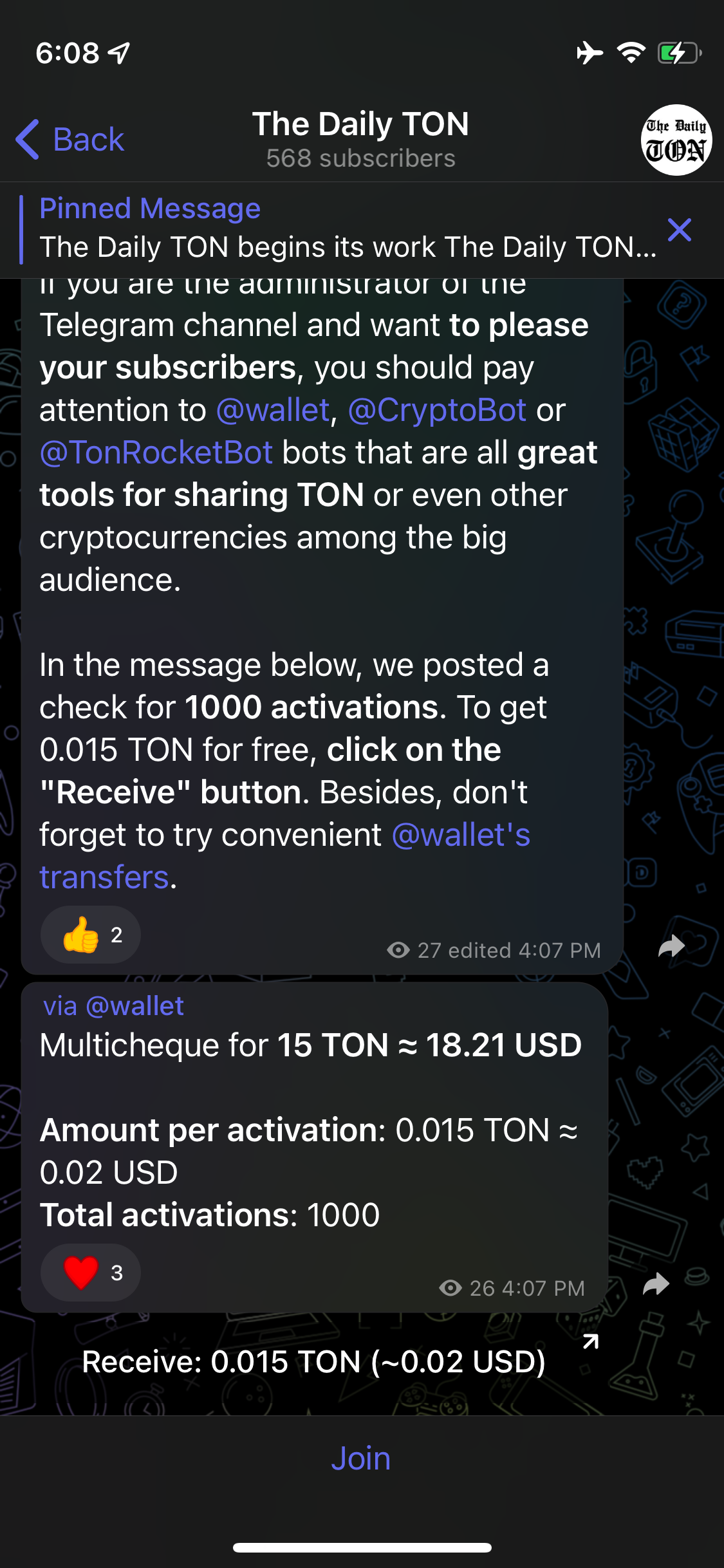 The Daily TON App Image