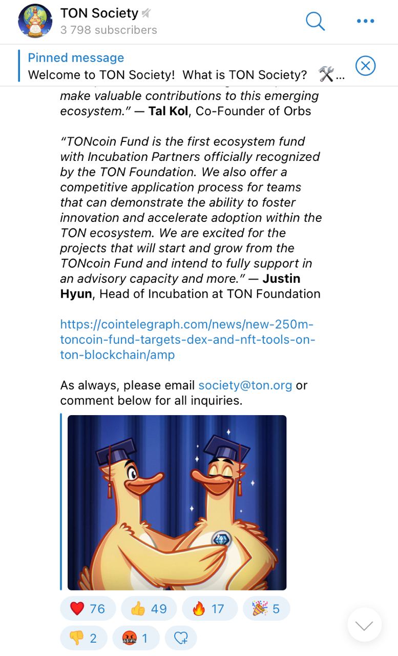 Ton Society App Image