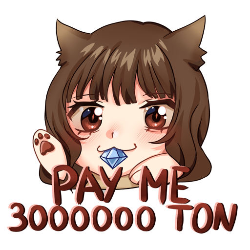 Hello TON NFT CHAT App Logo