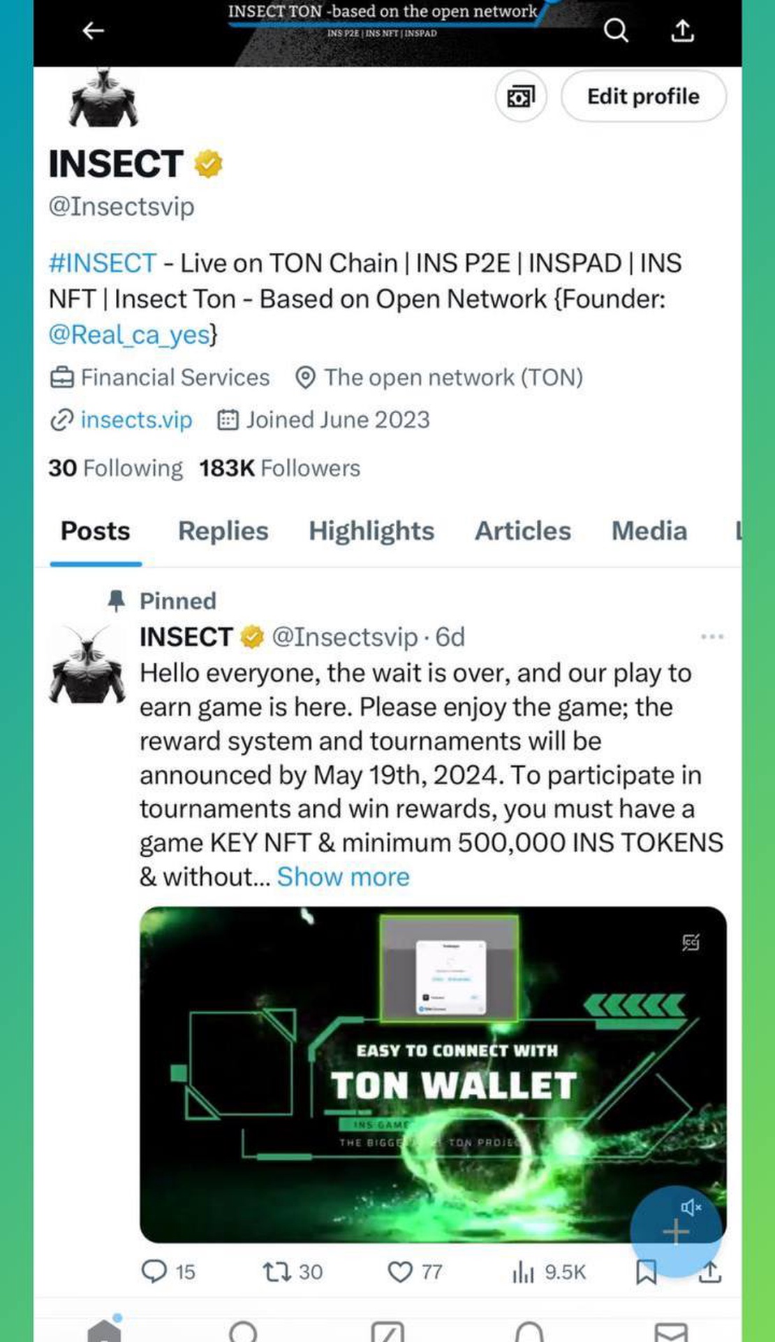 INSECT ON TON App Image