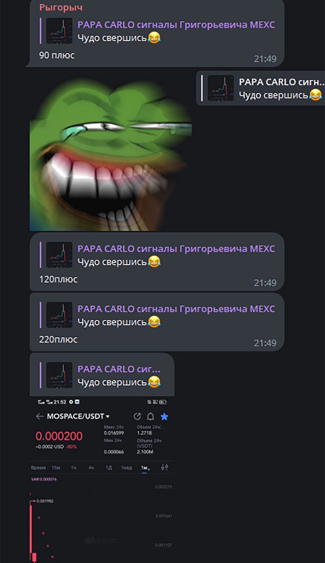 Papa Carlo CHAT App Image