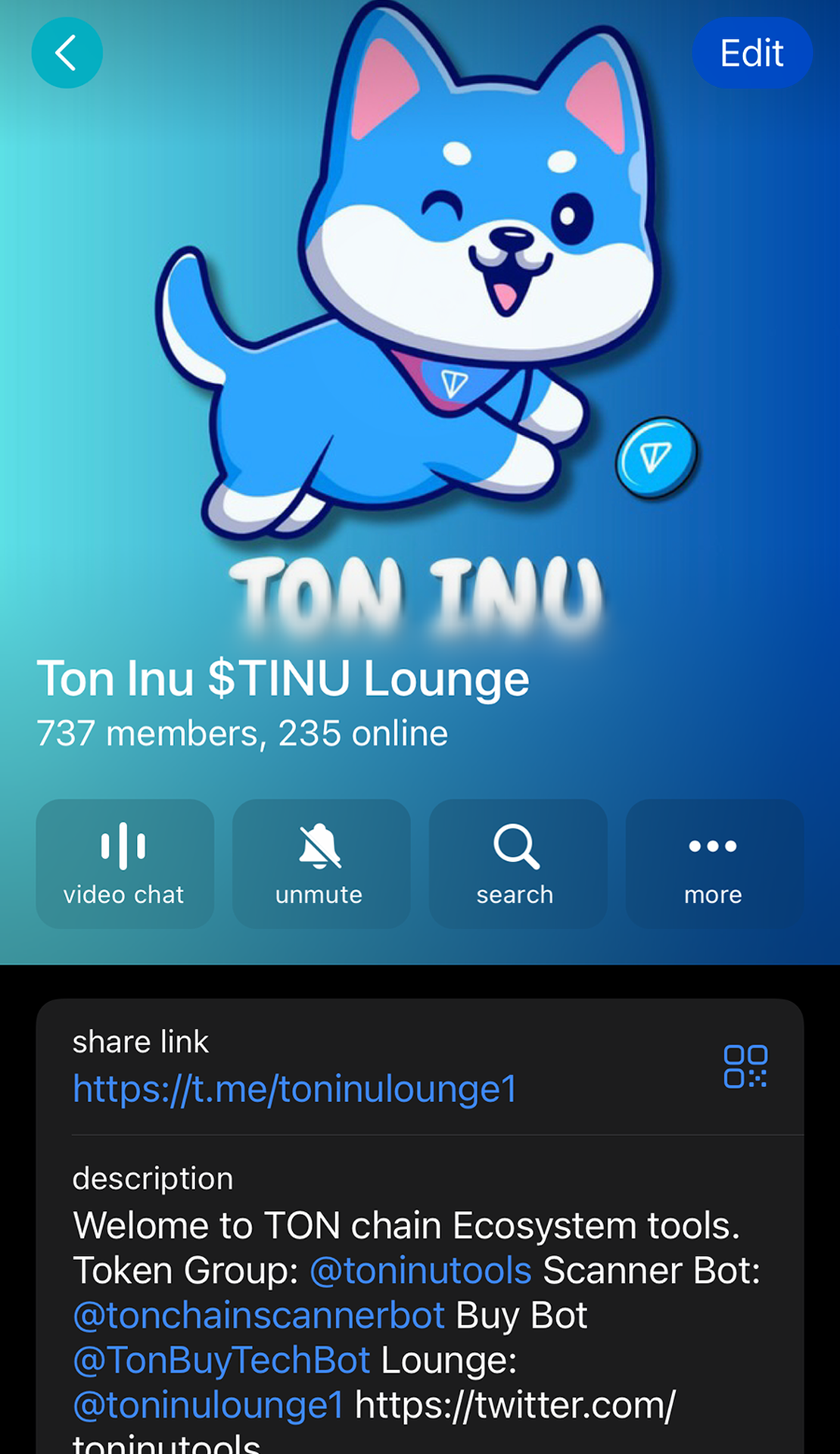 TON INU Lounge App Image