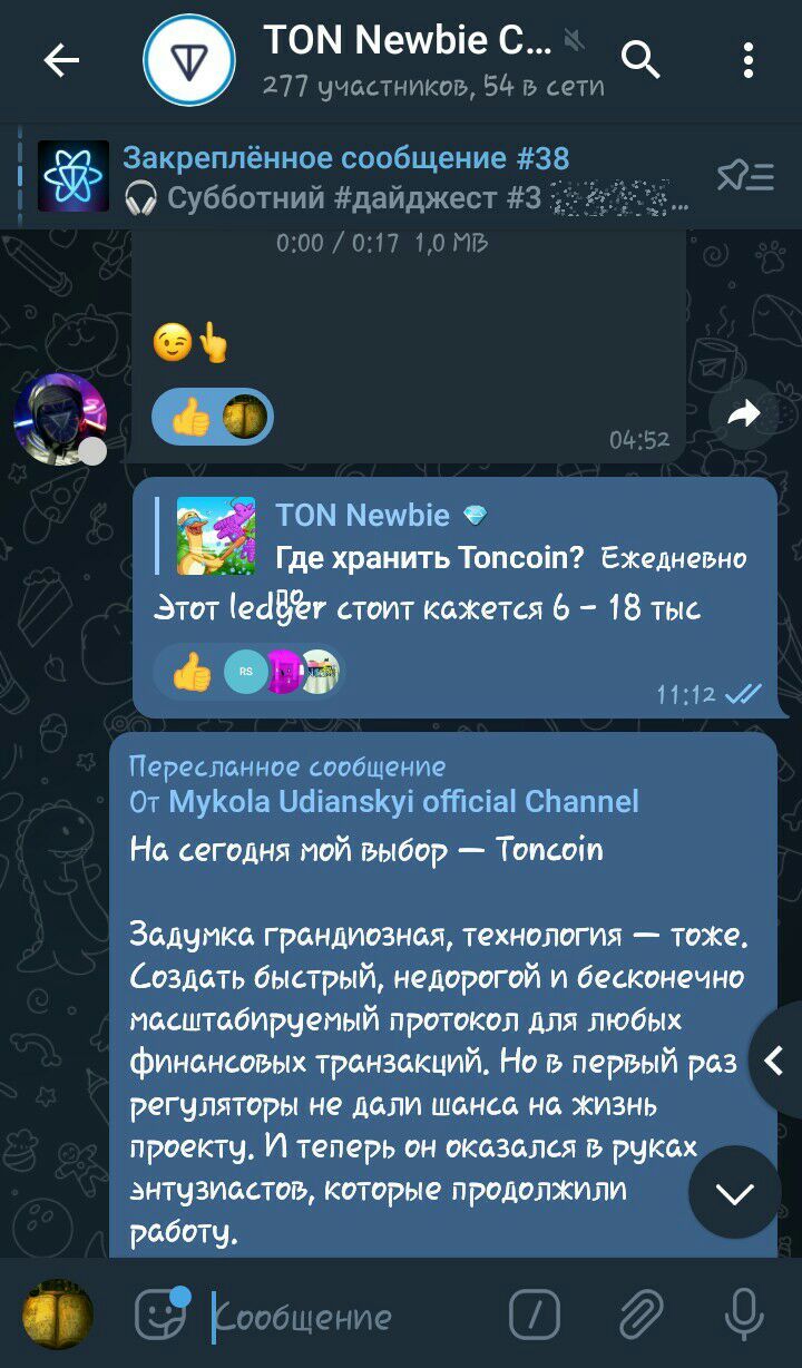 TON Newbie Chat App Image
