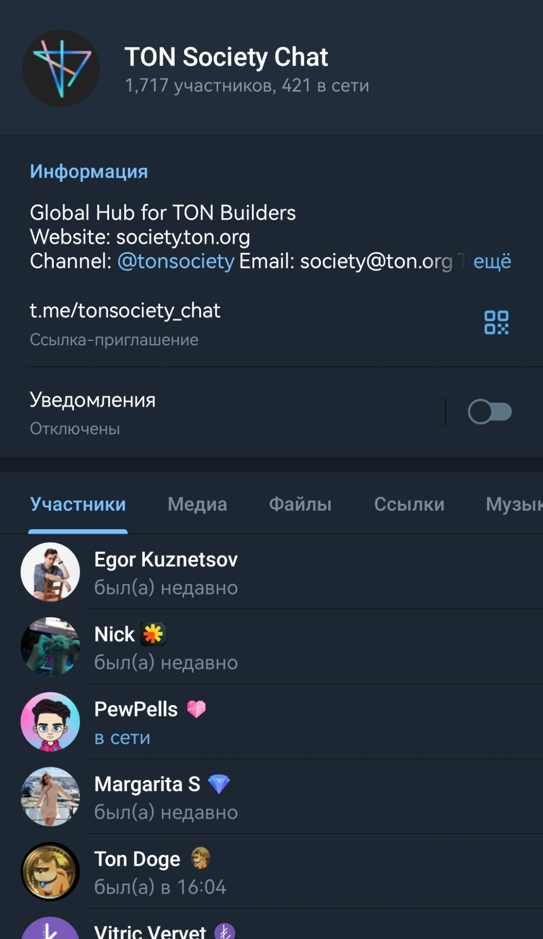 Ton Society Chat App Image