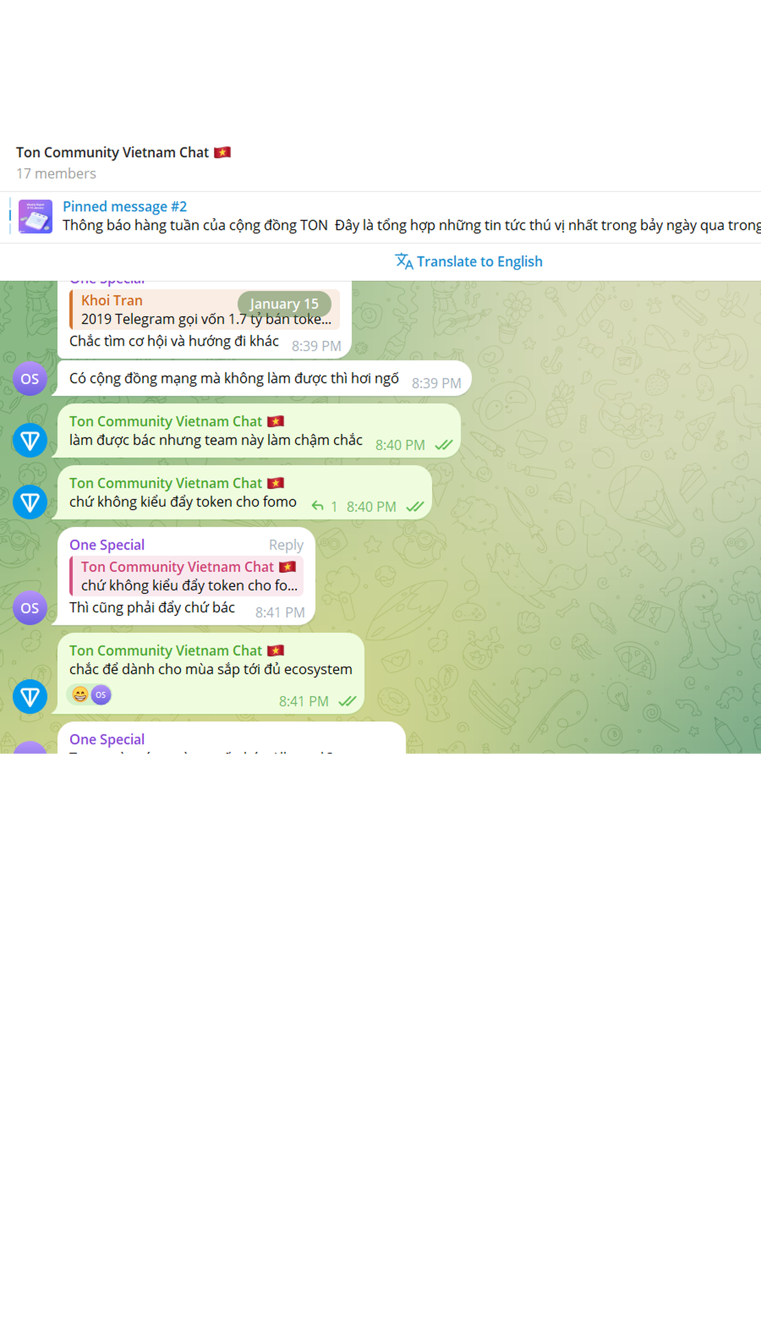 TON VN Community App Image