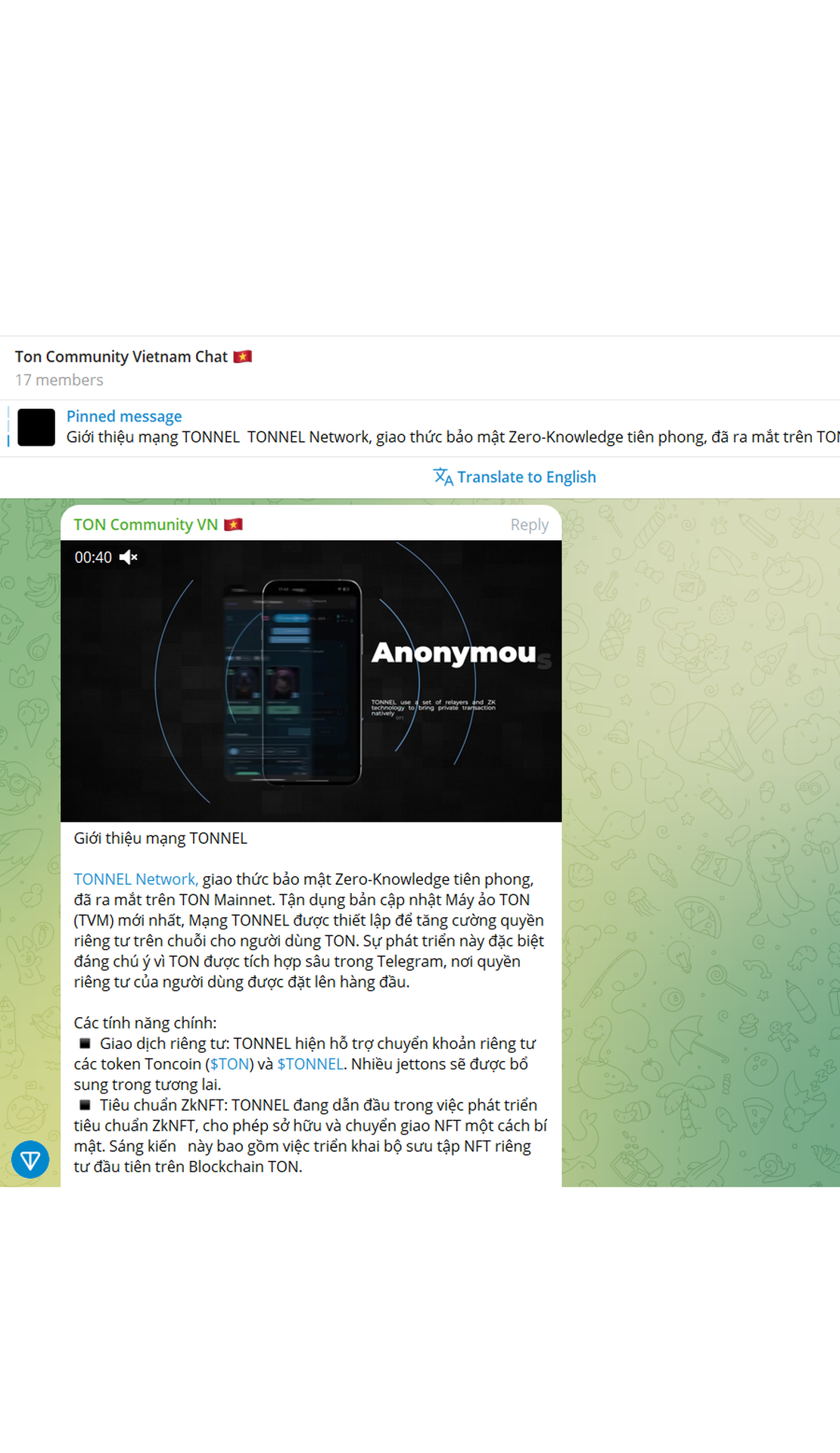 TON VN Community App Image