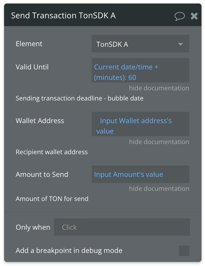 TON NoCode SDK App Image