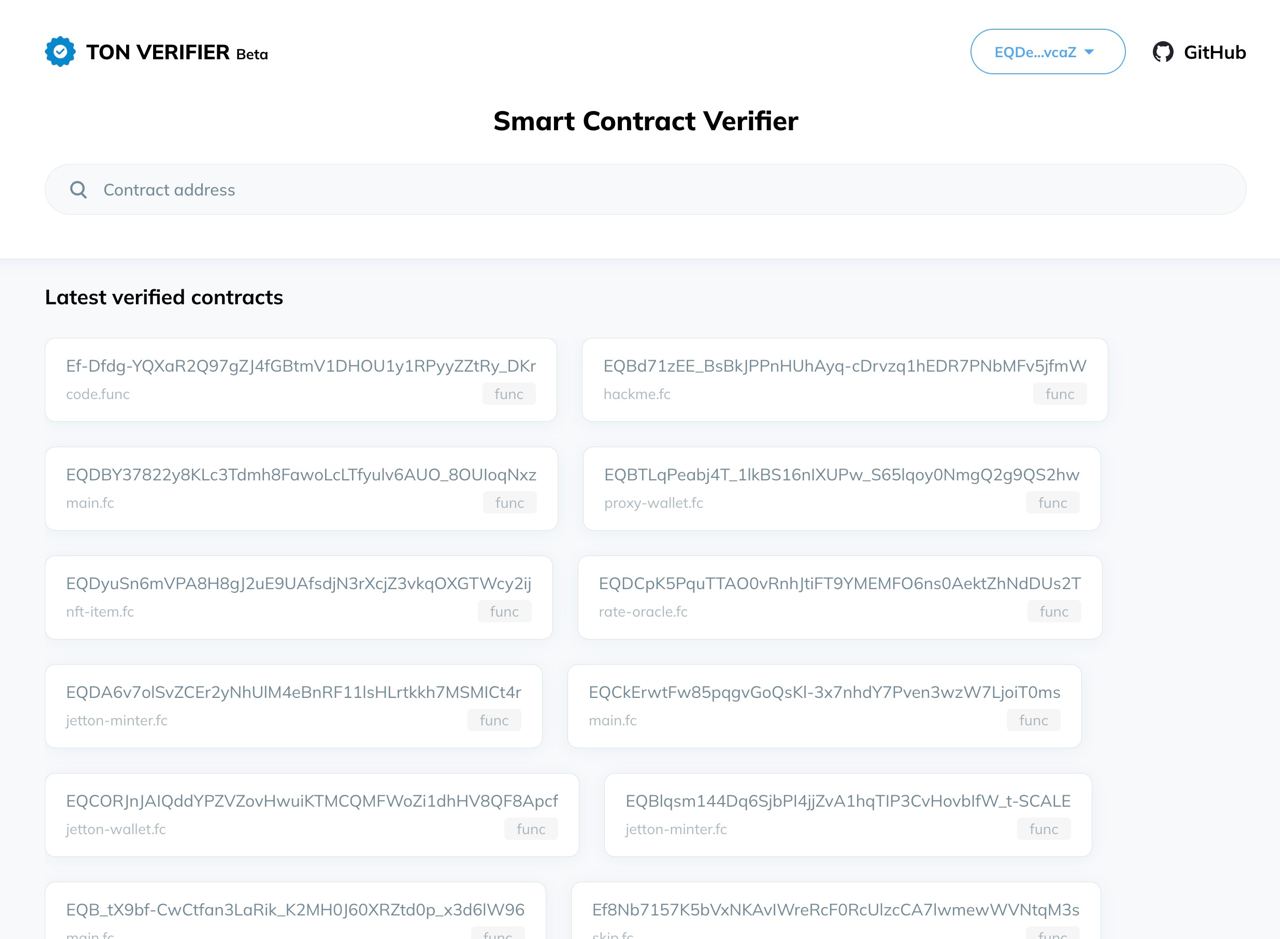 TON Verifier App Image