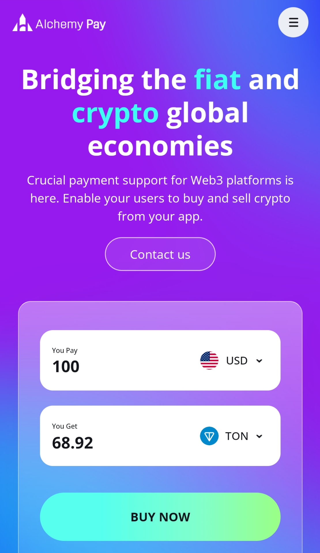 Alchemy Pay App Image