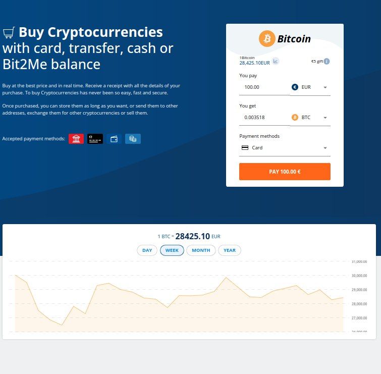 Bit2Me App Image