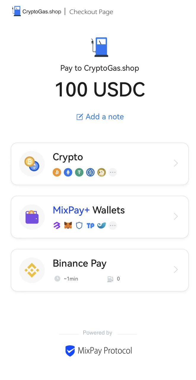 CryptoGas.shop App Image