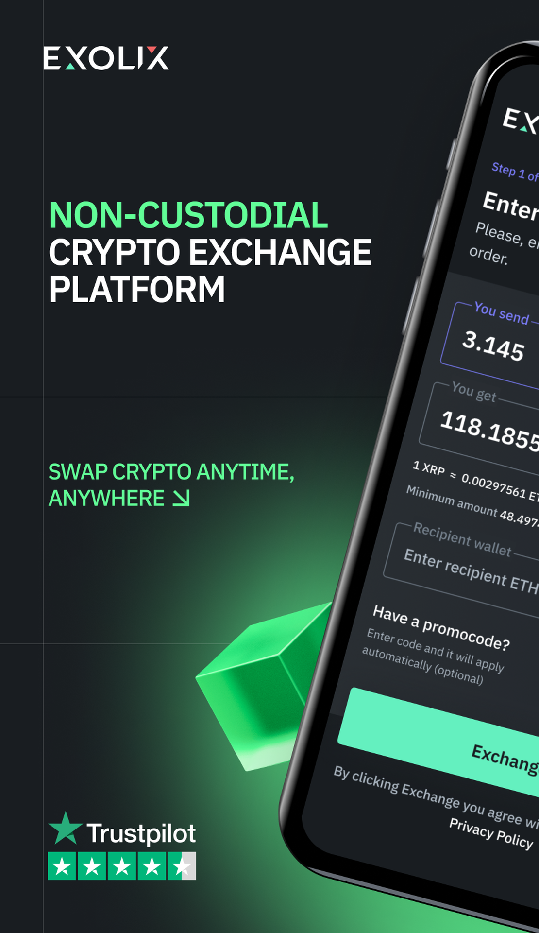 Exolix Exchange App Image
