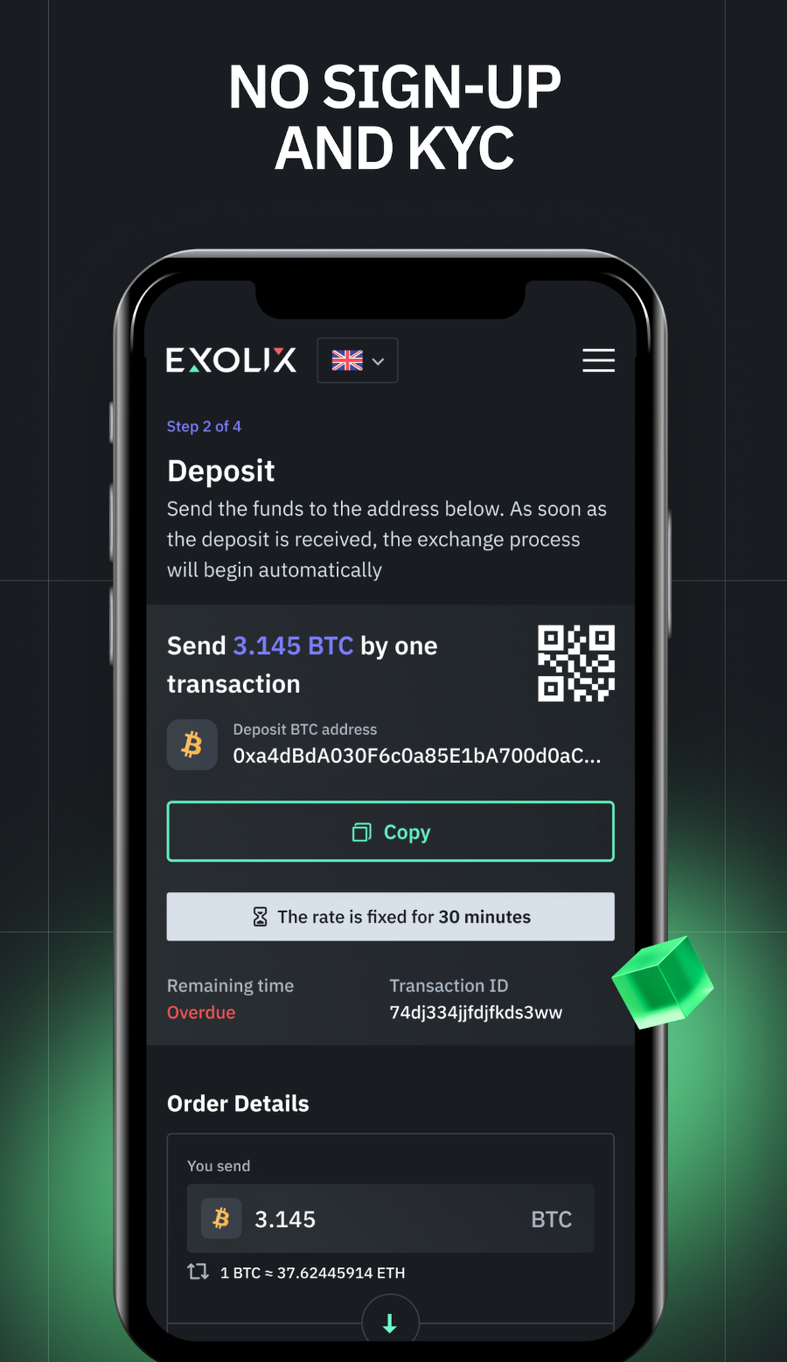 Exolix Exchange App Image