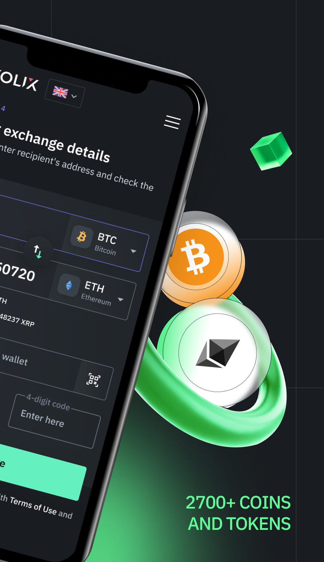 Exolix Exchange App Image
