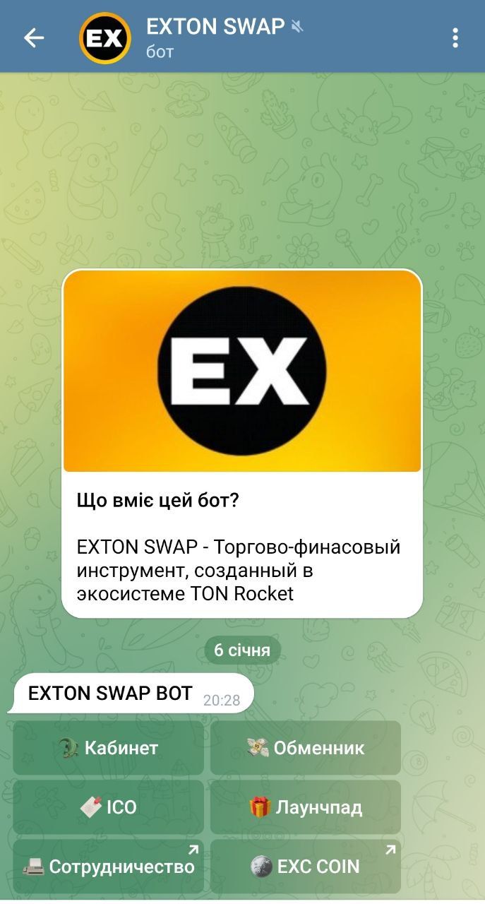 EXTON App Image