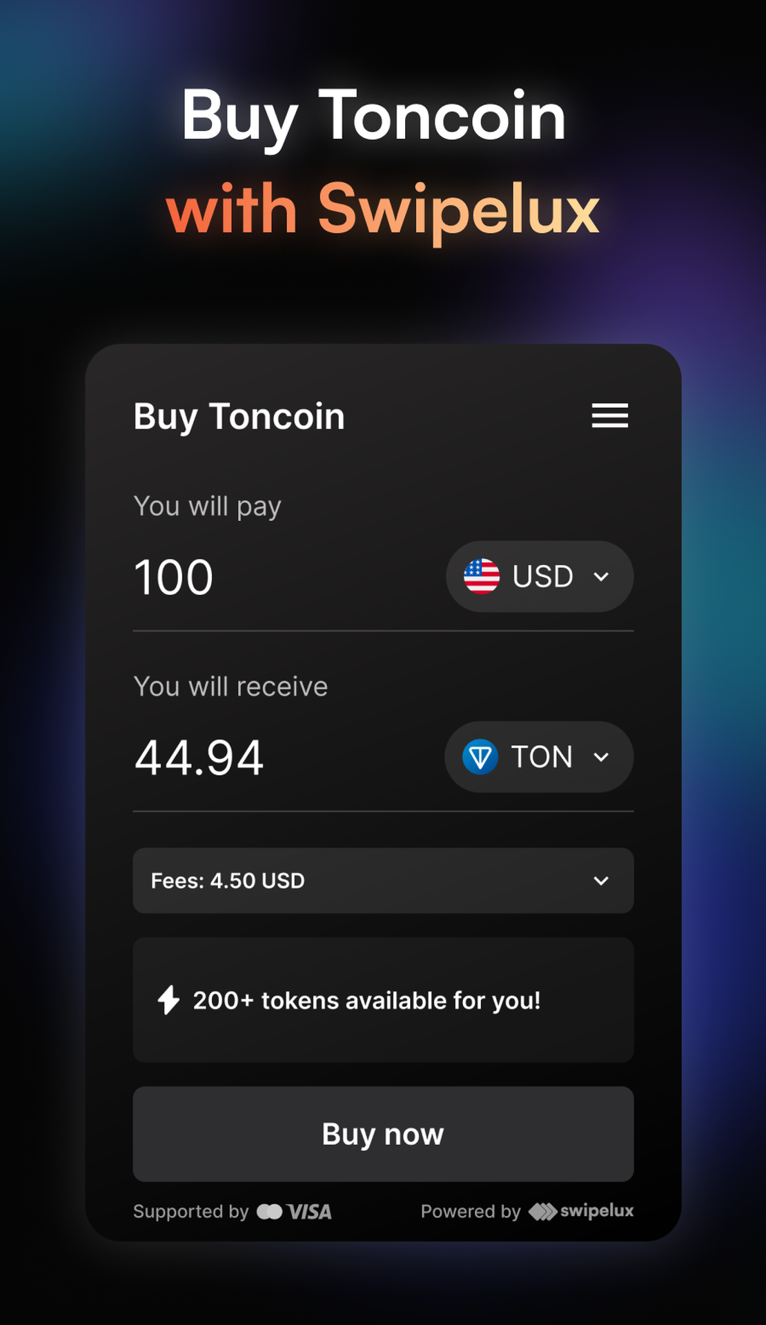 Swipelux App Image