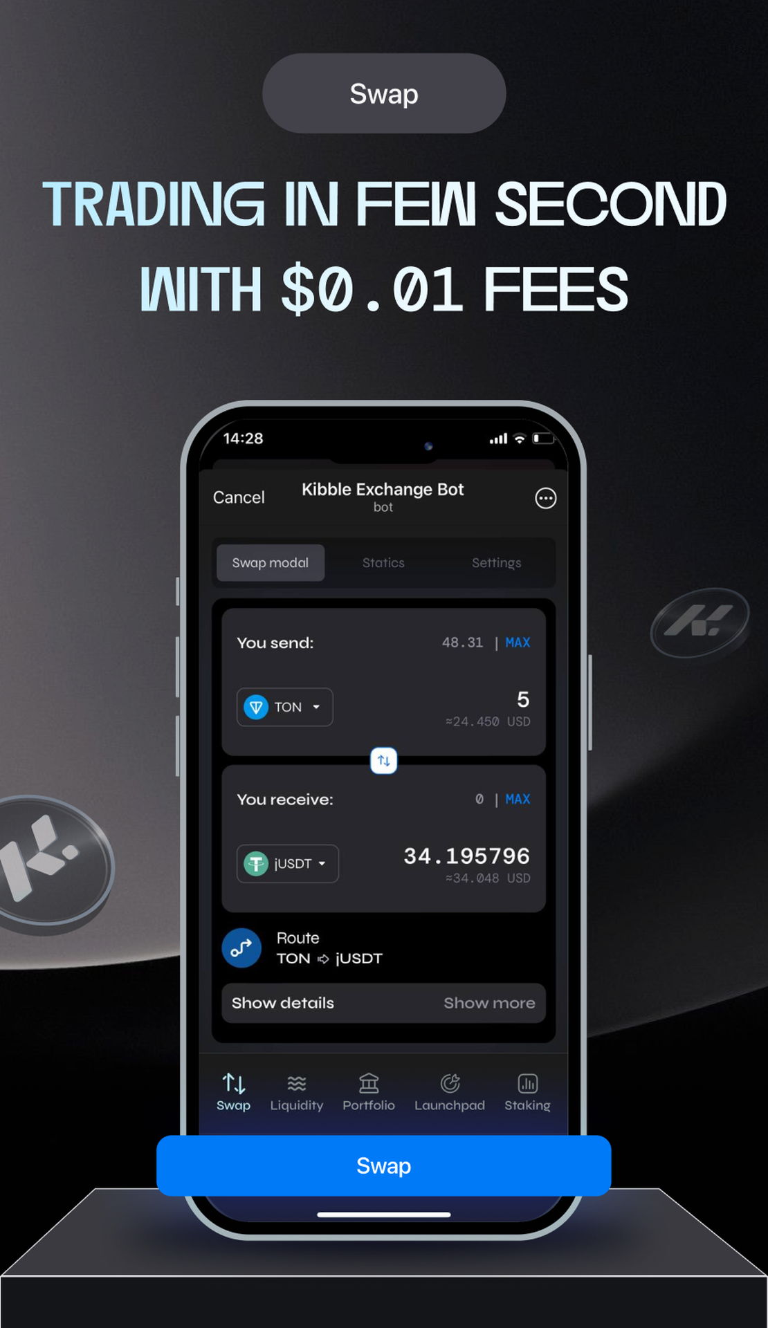 Kibble Exchange App Image
