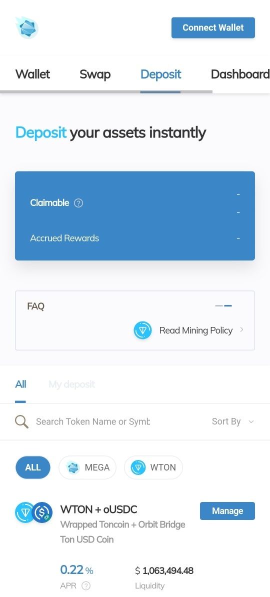 Megaton Finance App Image