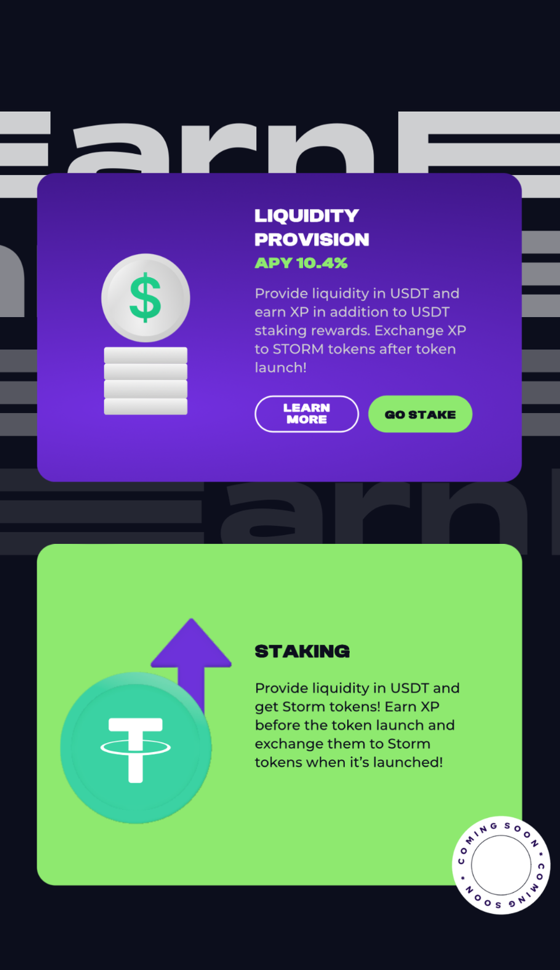 Storm Trade App Image