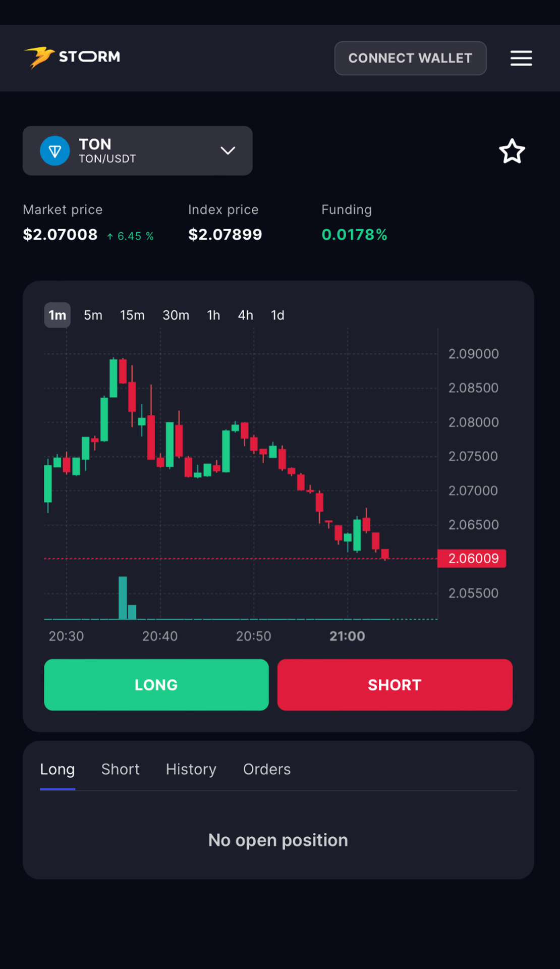 Storm Trade App Image
