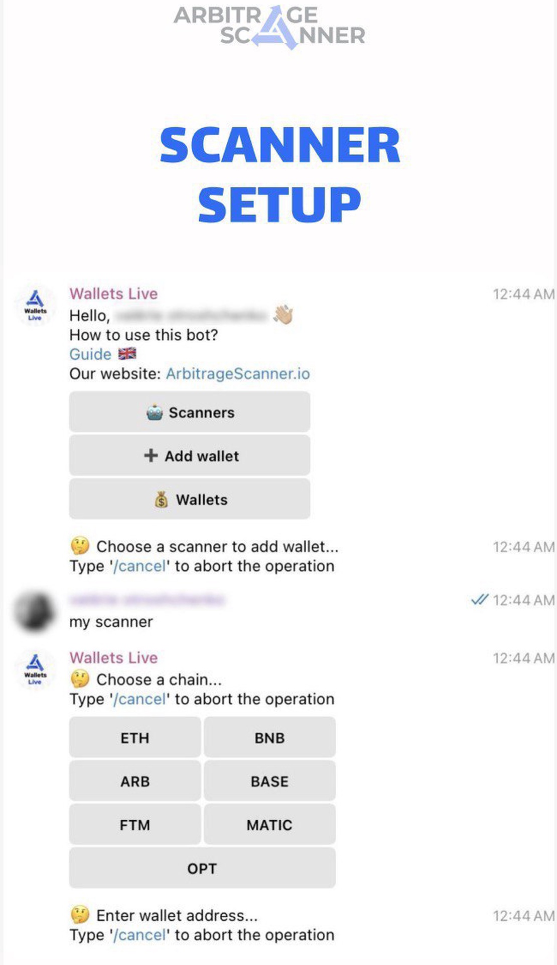 Wallets Live App Image