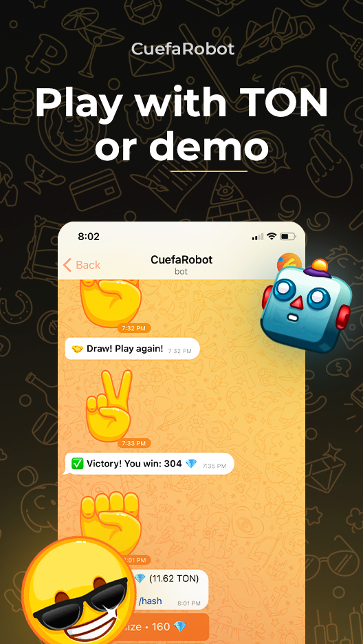 Cuefa Robot App Image
