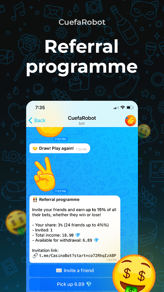 Cuefa Robot App Image
