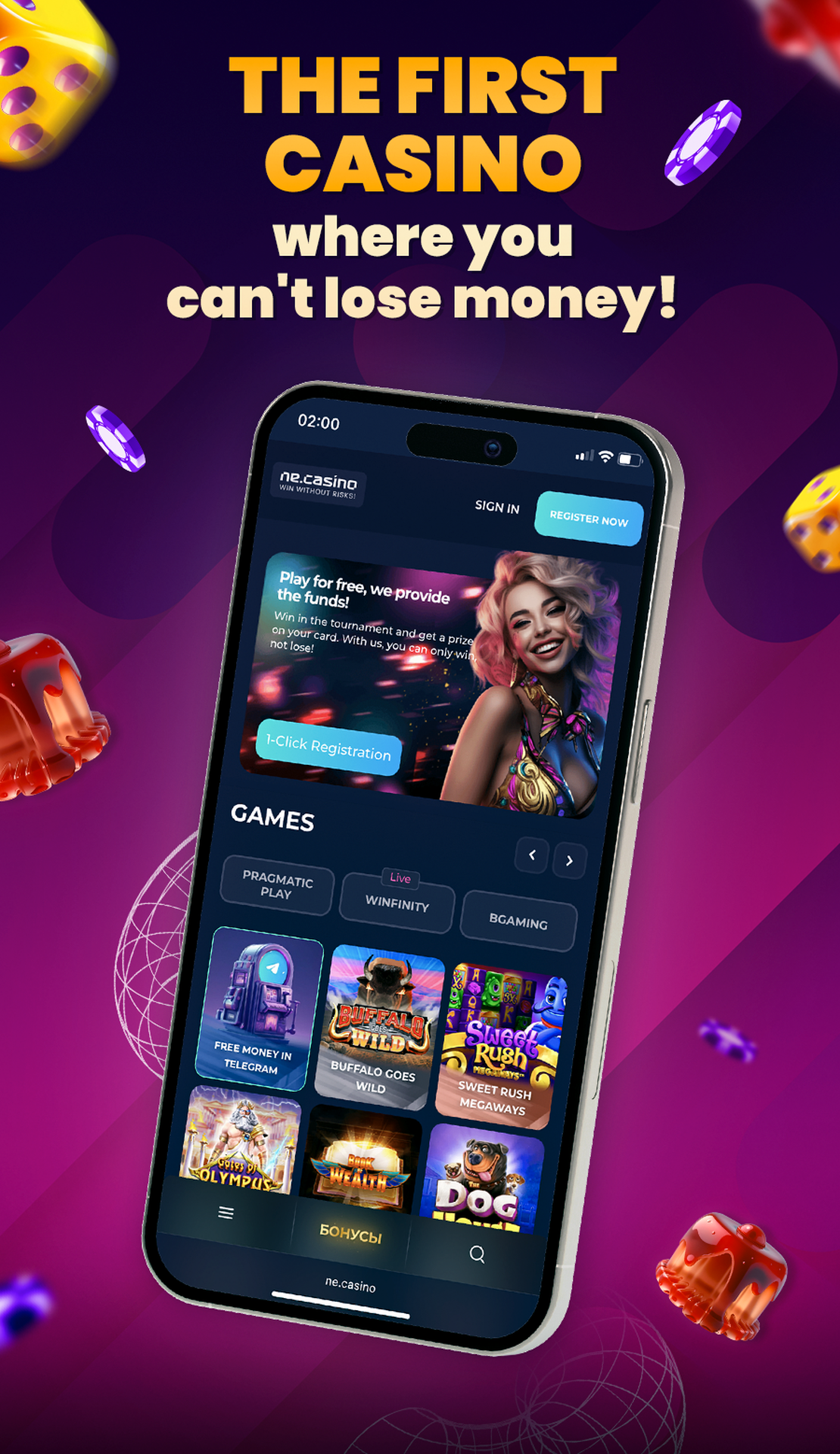 NE.CASINO App Image