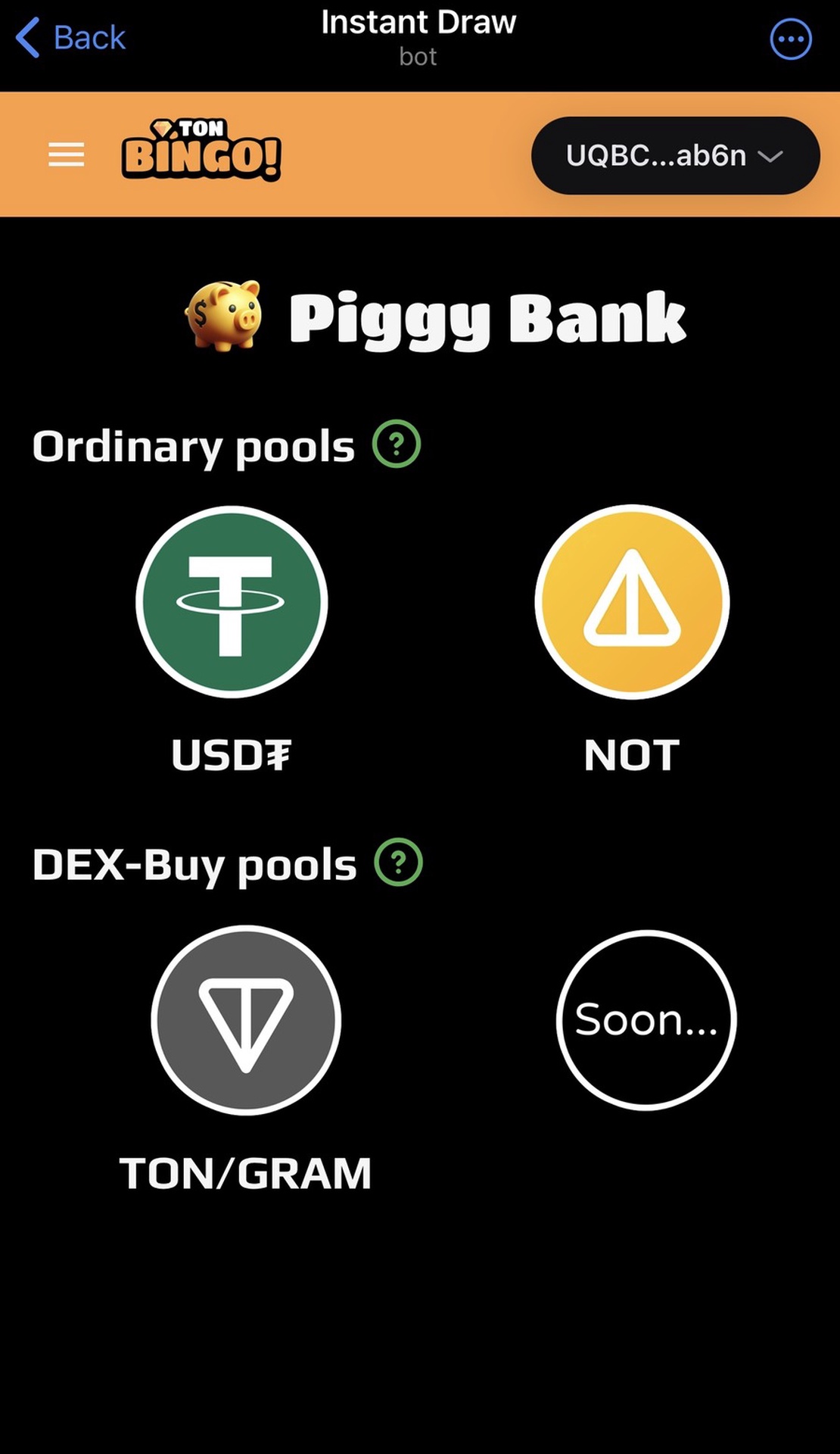 TON Bingo! App Image