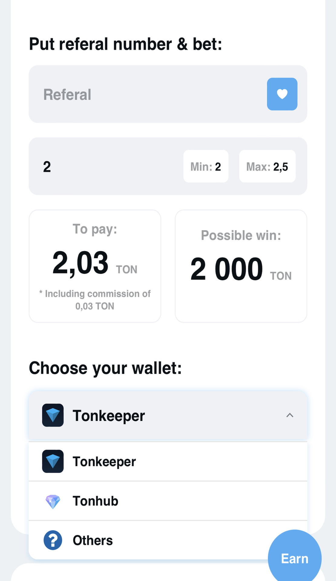 TonDice App Image