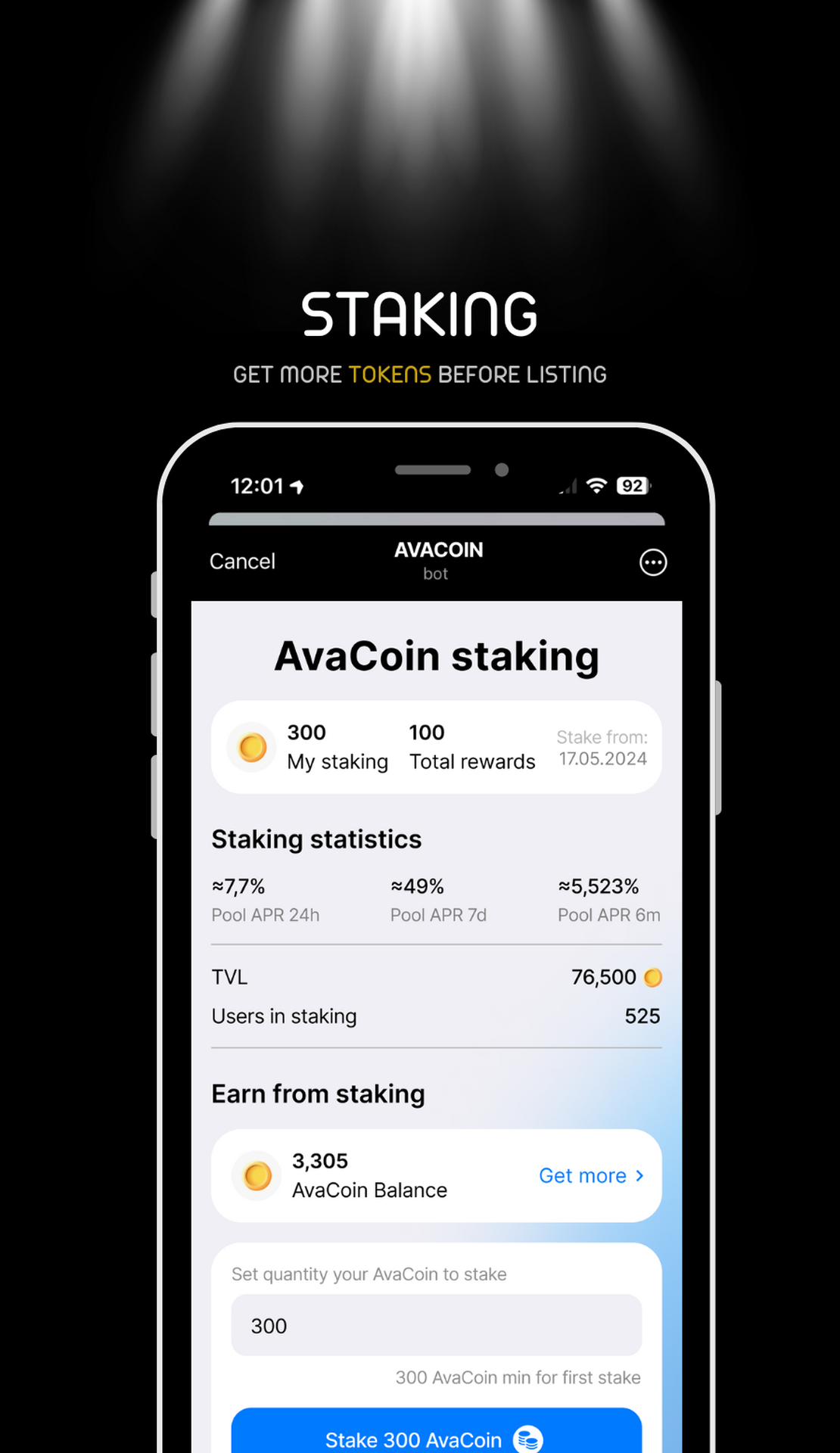 AVACOIN App Image