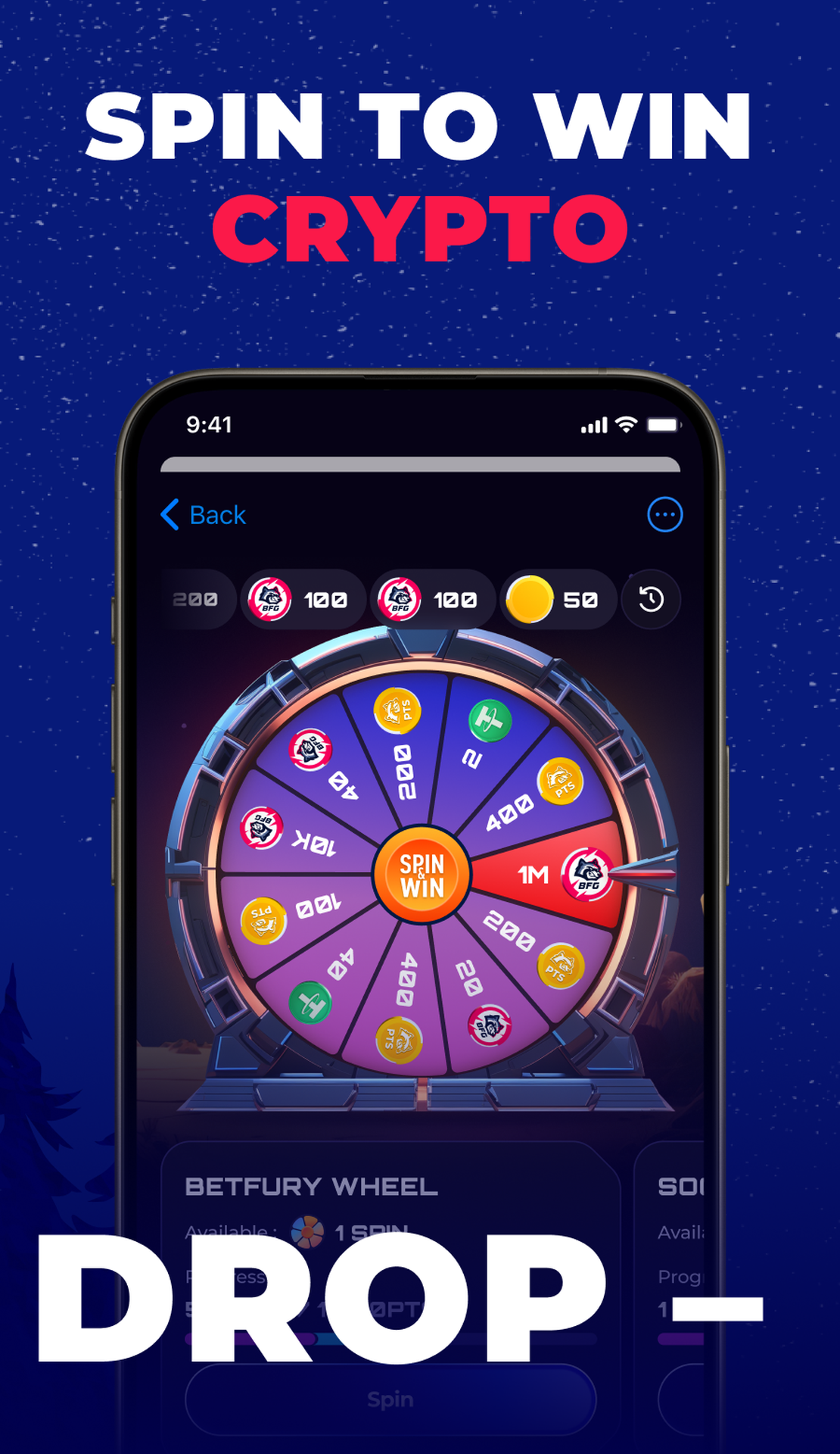 BetFury Cryptodrop🚀 App Image