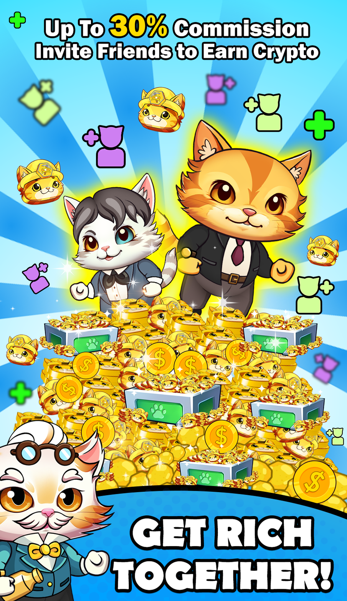 Cat Gold Miner App Image