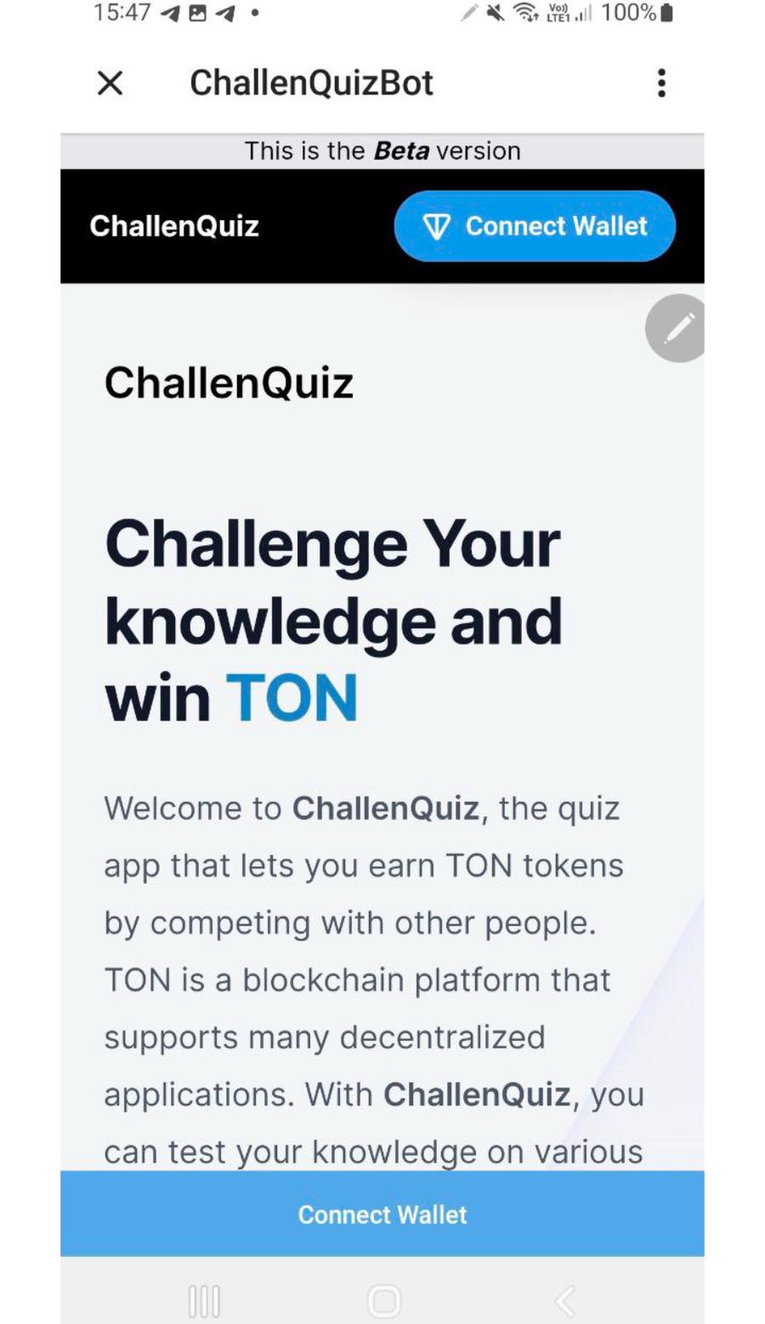 ChallenQuiz App Image