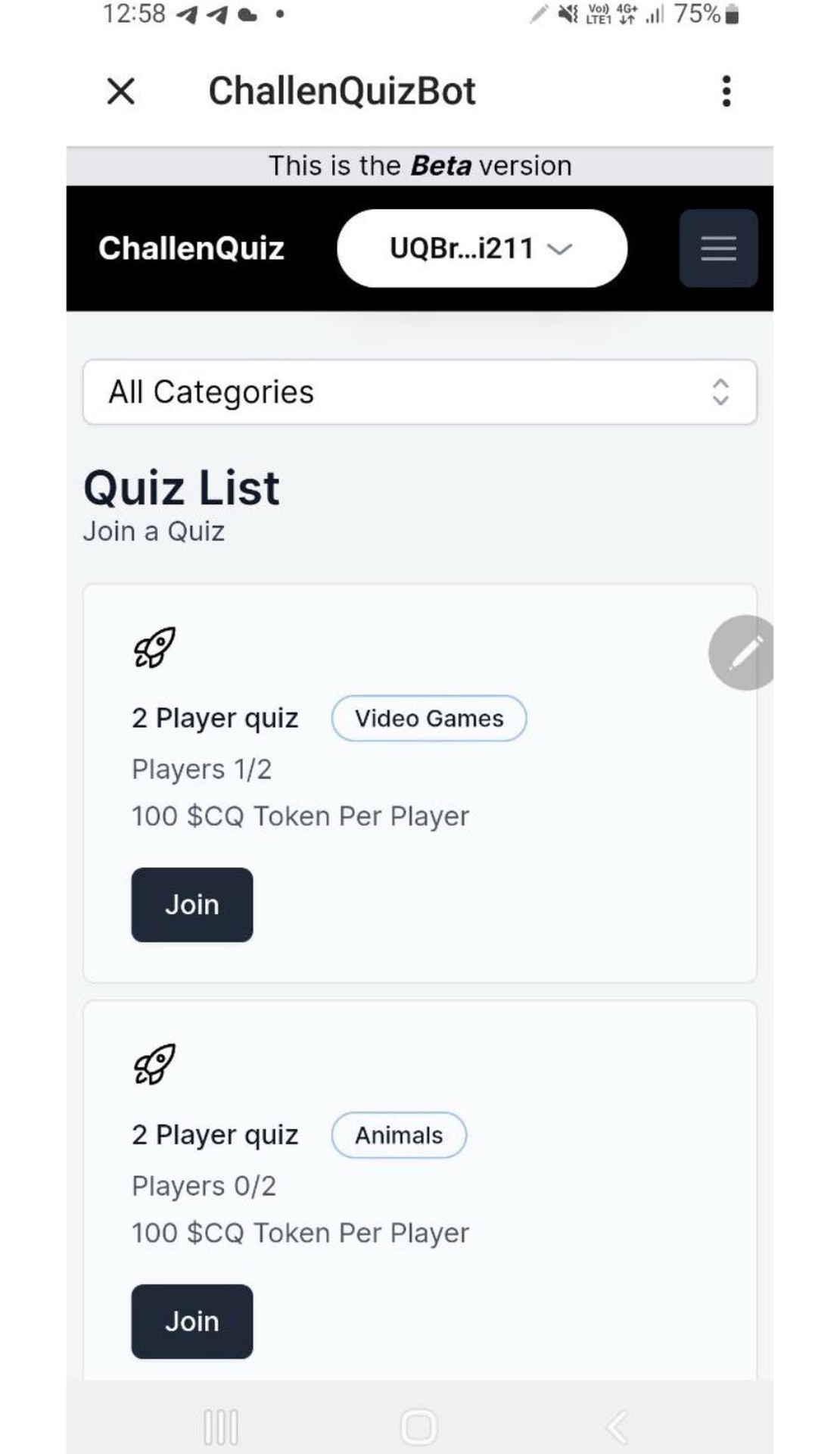 ChallenQuiz App Image