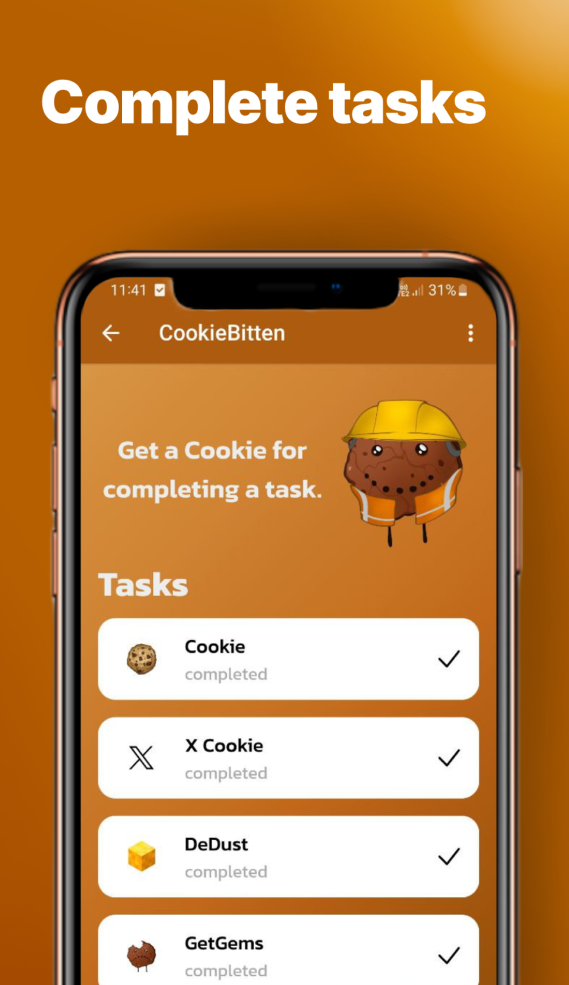 CookieBitten App Image