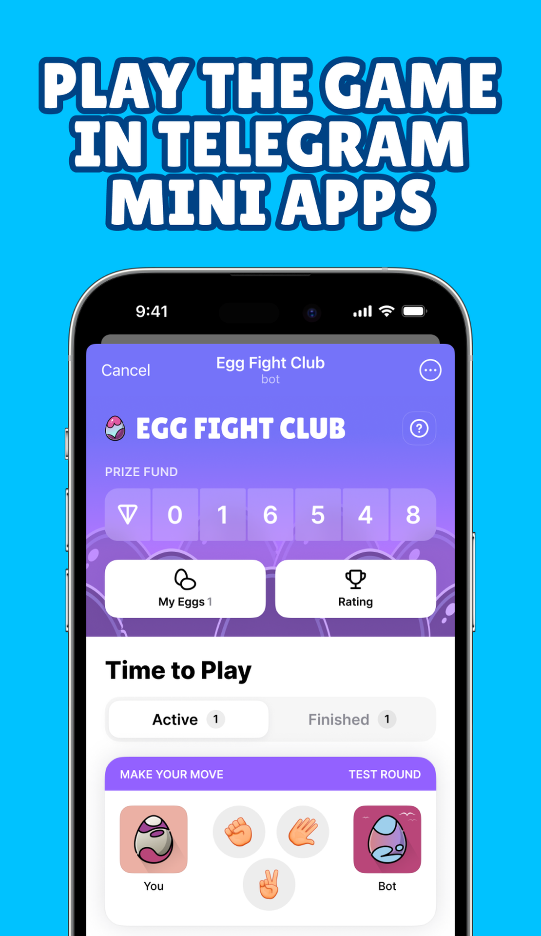 Egg Fight Club App Image