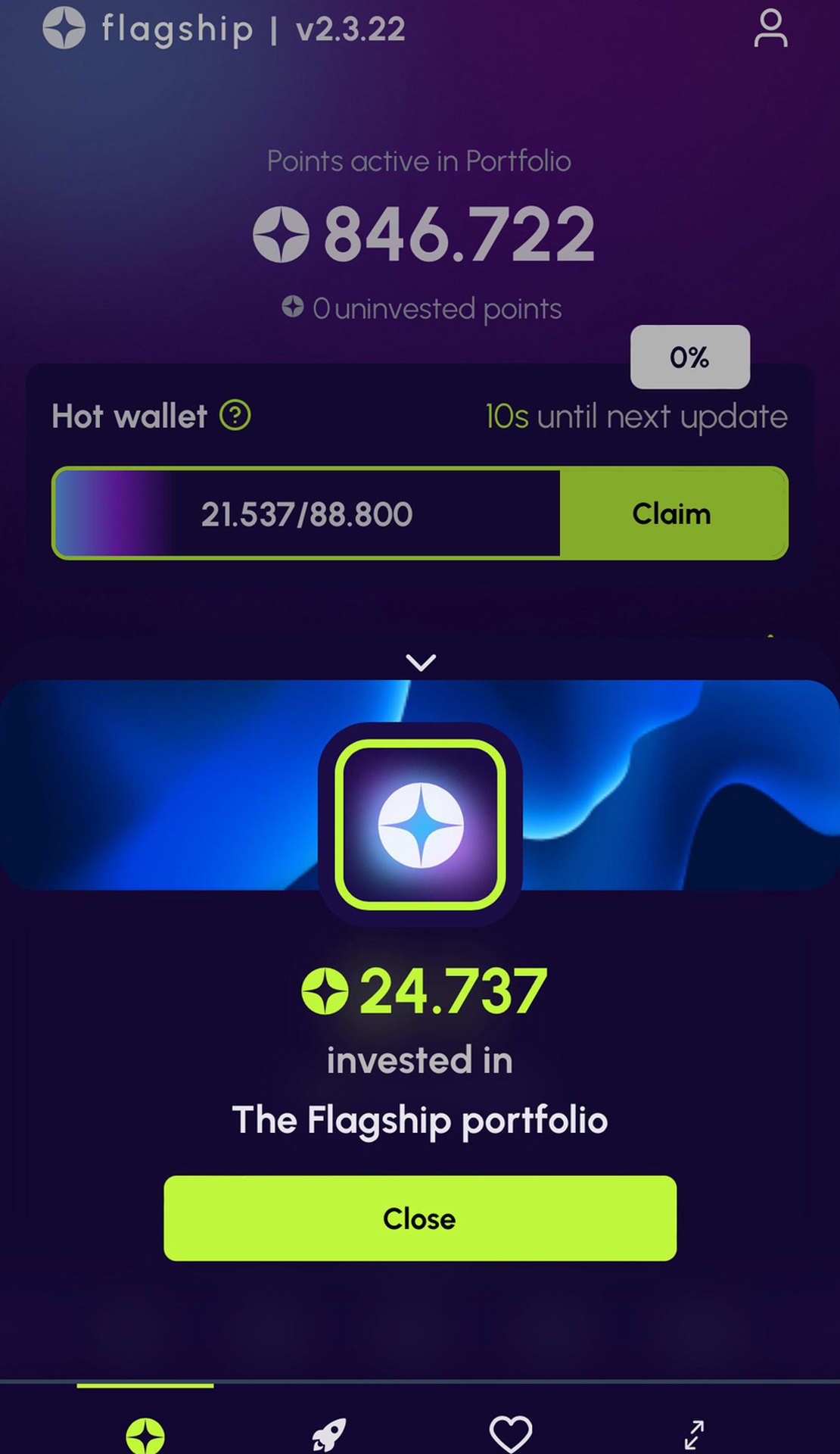 Flagship's Portfolio App Image