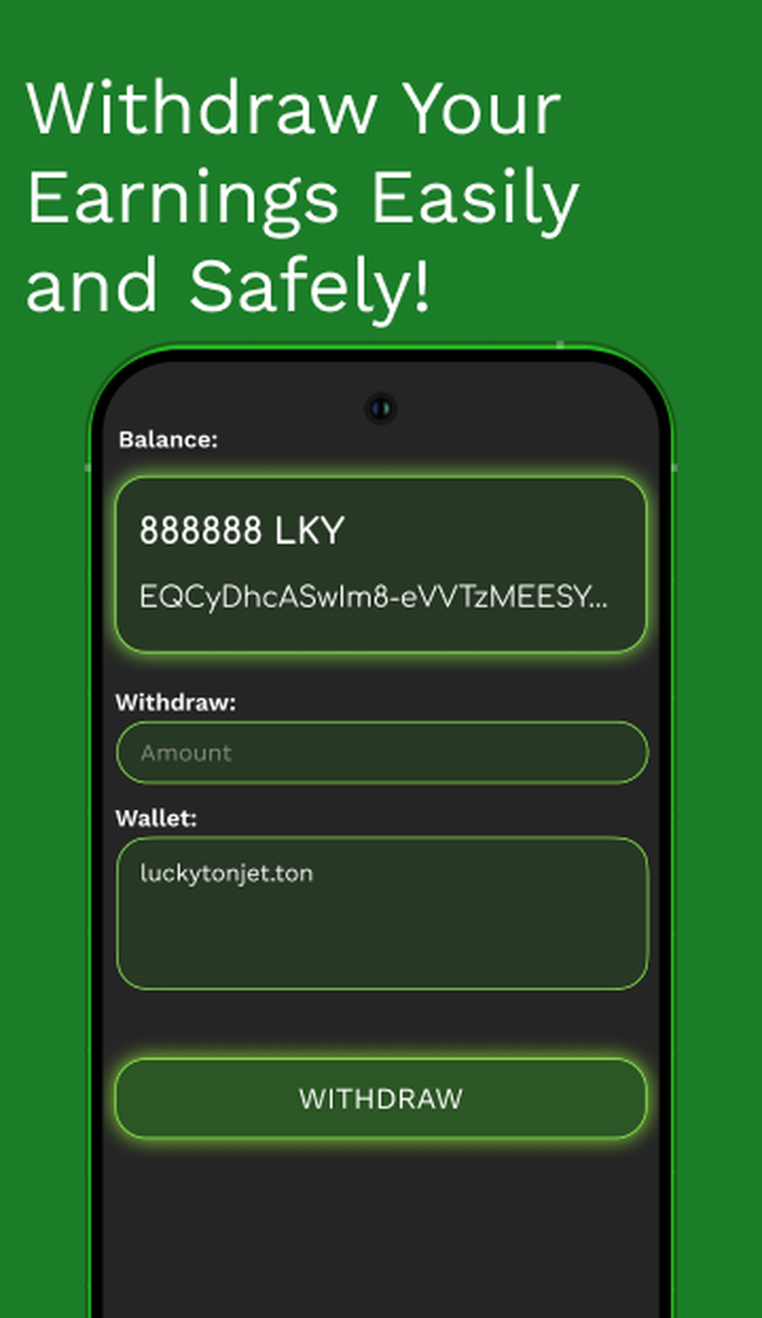 Lucky TON App Image
