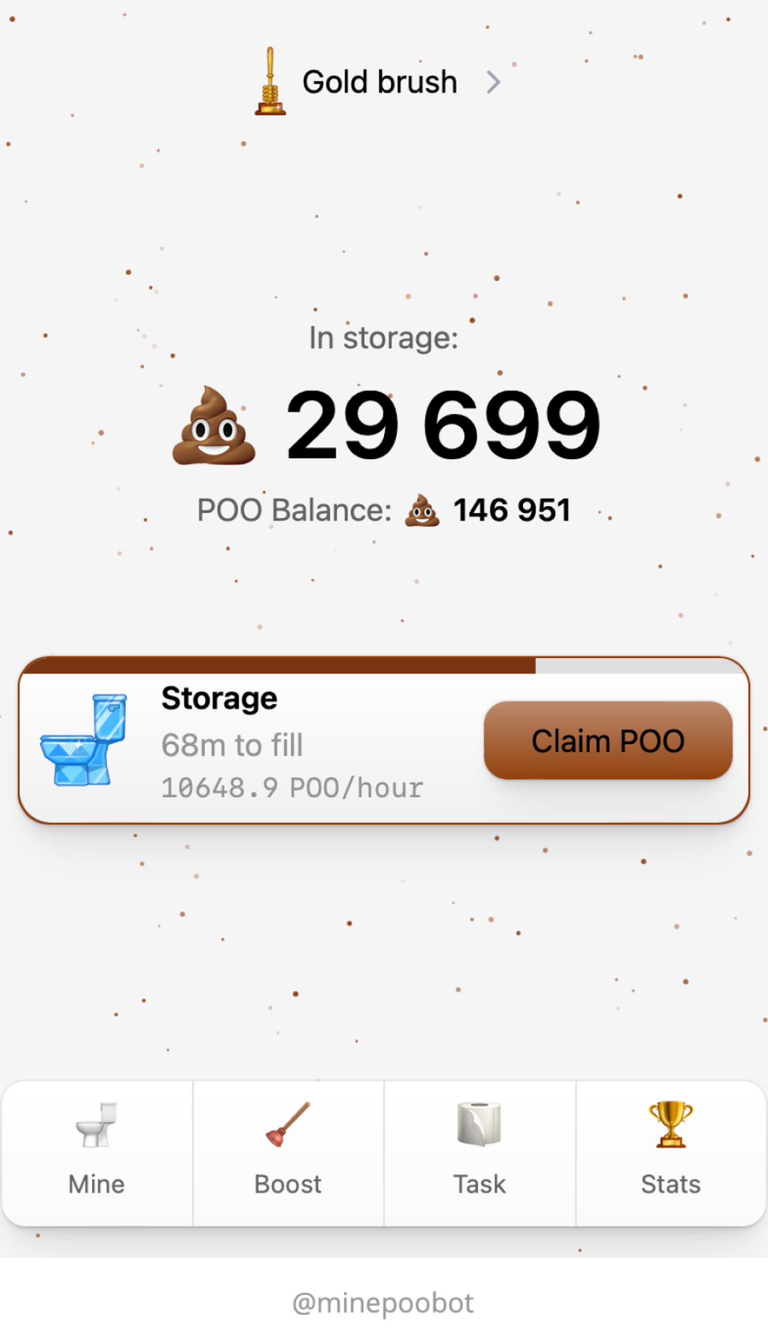 Mine POO App Image
