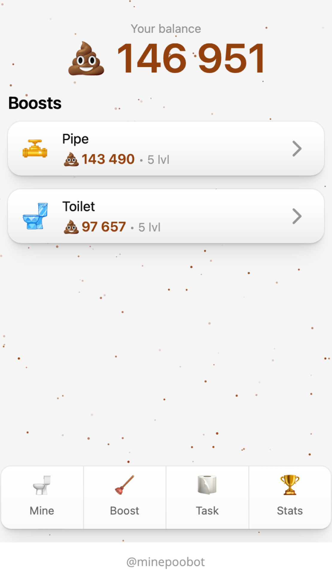 Mine POO App Image