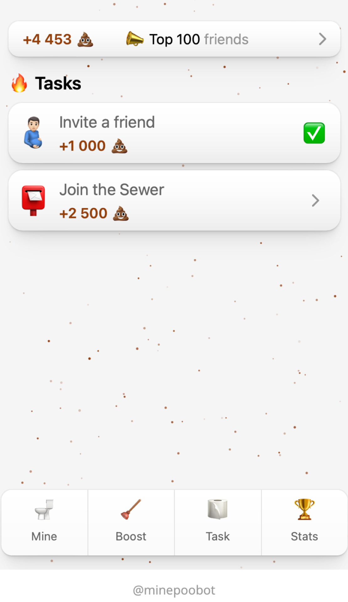 Mine POO App Image