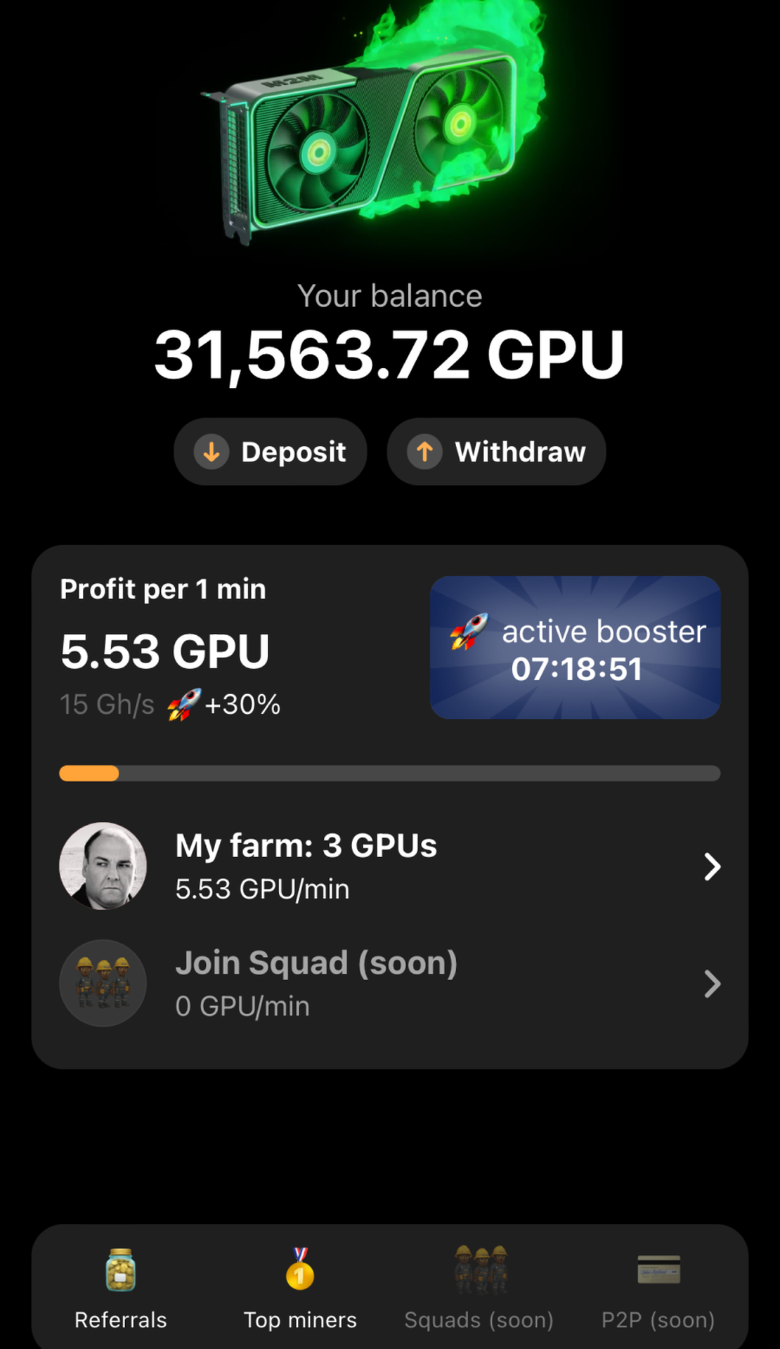 Мine2Мine (M2M) App Image