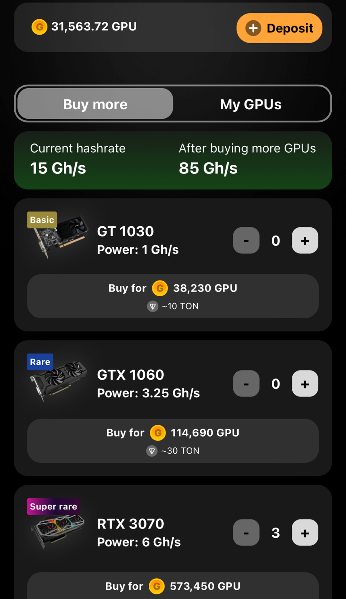 Мine2Мine (M2M) App Image
